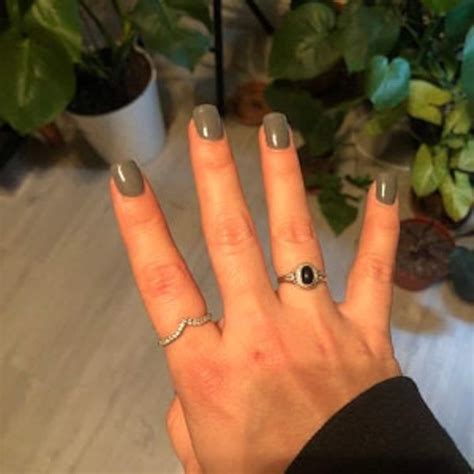 Boho Statement Ring Black Onyx Hand Crafted Bohemian Ring Etsy