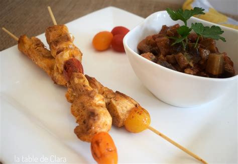 Brochettes De Poulet Tex Mex