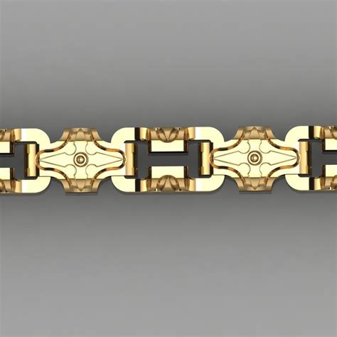Link Chain Bracelet 3d Model For Printing 3d Model 3d Printable Cgtrader