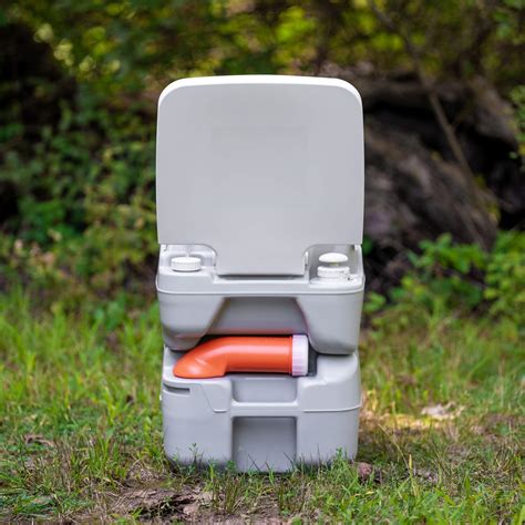 Alpcour Portable Toilet Compact Indoor And Outdoor Commode Wtravel Bag