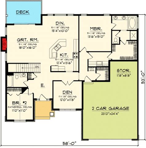 Home Designs Small Open Concept House Plans Open Concept House Plans