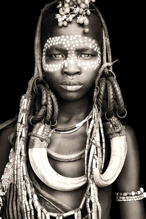 Inspired African Portraits By Mario Gerth Les Adornment Adha Zelma