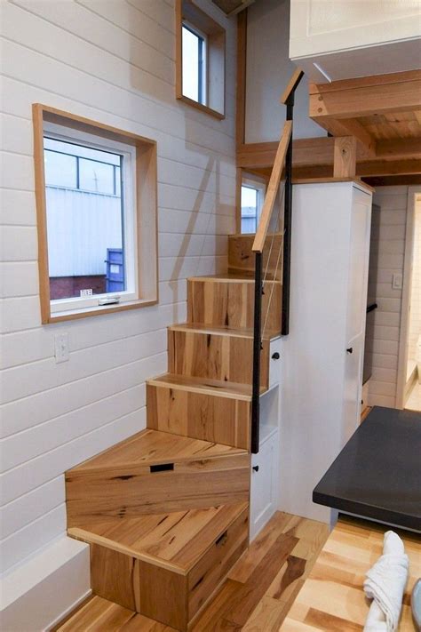 53 Smart Tiny House Loft Stair Ideas Tiny House Loft
