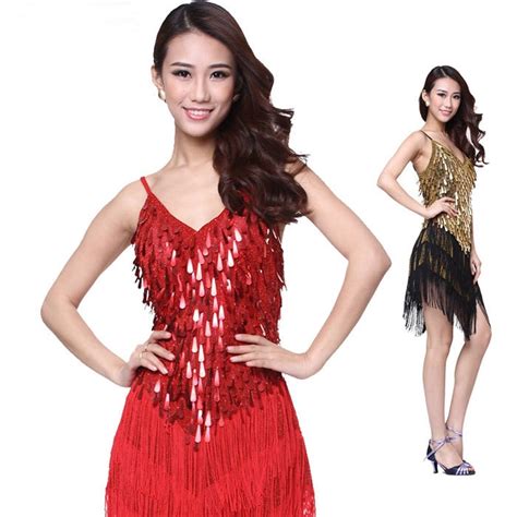 Women Latin Dance Dress Women Ballroom Cha Cha Dancing Dresses Latin