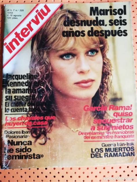 Intervi N Marisol Portada Desnuda Se Comprar Revista Intervi En Todocoleccion