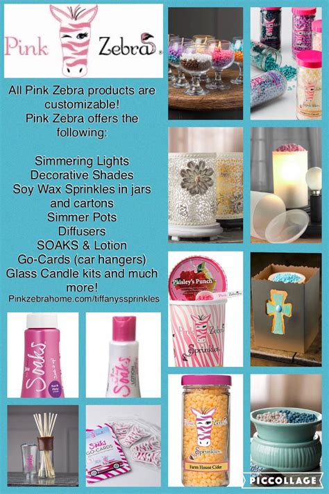 Pink Zebra Sprinkles And Other Products