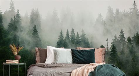 Trees White High Quality Wall Murals With Free Us Delivery