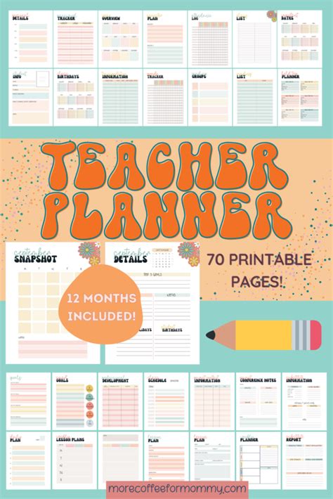 Free Printable Teacher Planner 35 Templates To Keep You Organized
