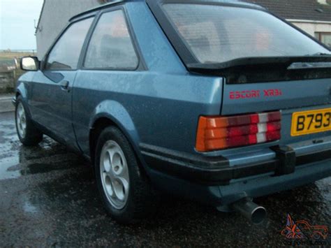 FORD ESCORT MK3 XR3i CLASSIC FORD SERIES1 OLD SCHOOL XR3