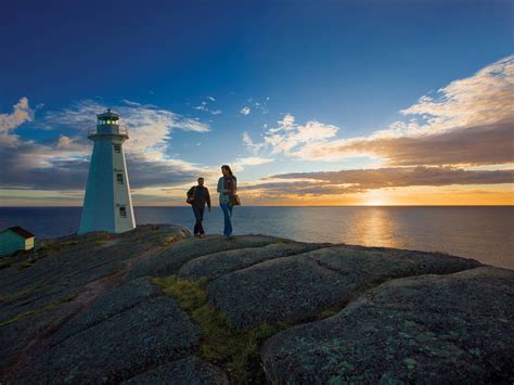 Cape Spear Lighthouse National Historic Site Newfoundland And