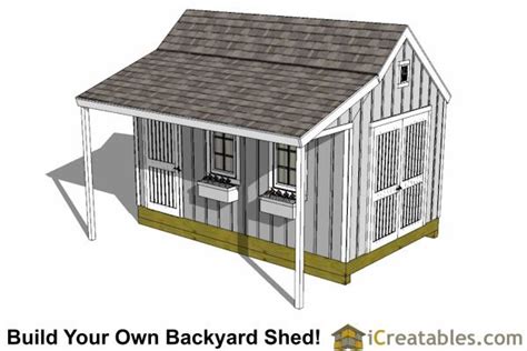 10x16 Cape Cod Shed Plans With Porch Building A Shed Shed Plans Diy