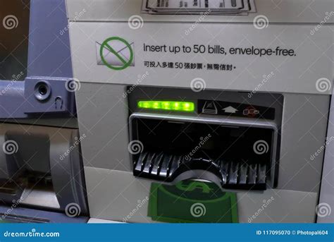 Close Up Of Atm Machine Inside Td Bank Editorial Image Image Of
