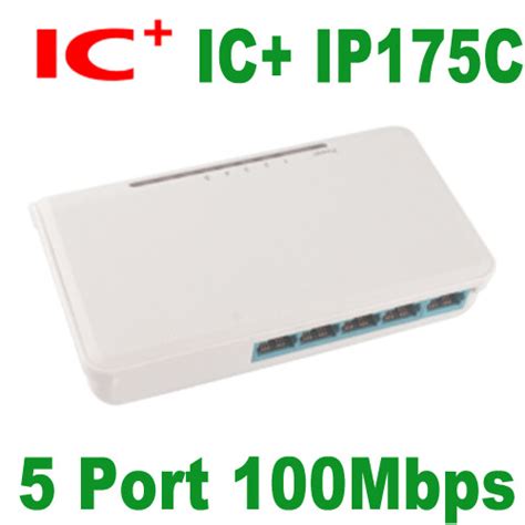 5 Port 10100mbps Network Ethernet Lan Desktop Switch With Flickr