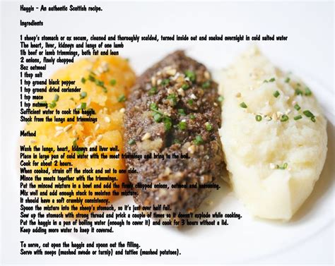Haggis is eaten throughout the year in scotland, but its popularity spikes around 25th january when it is vegan haggis healthy? The Haggis : Variations On A Theme | Granny Robertson's ...