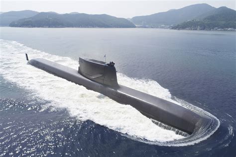South Korean Attack Submarine Roks Dosan Ahn Changho Ss 083 5464 X