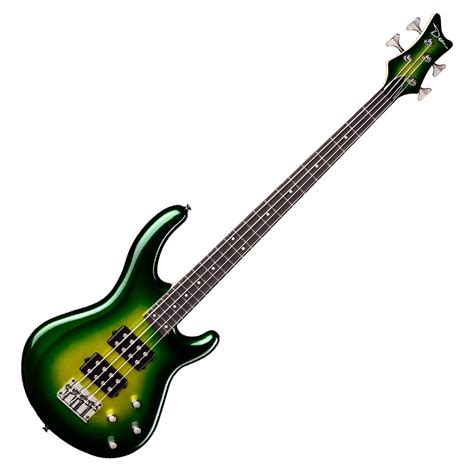 Dean Edge 3 Bass Guitar Green Metallic Burst Na