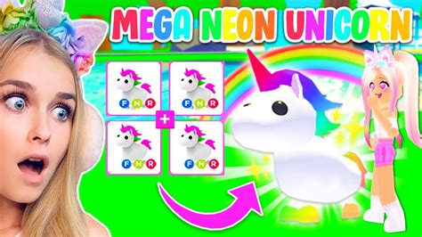 Roblox Adopt Me Pets Unicorn Mega Neon How To Get Mega Neon Pet In