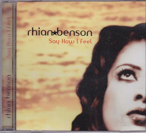 Rhian Benson Say How I Feel Spirit Cd Single Amazon Com Music