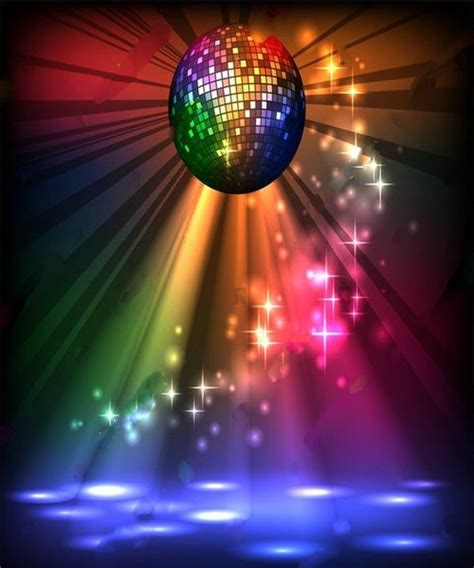 Disco Party Background Wallpaper