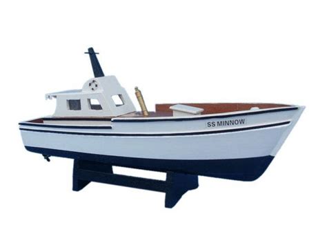 Buy Wooden Gilligans Island Minnow Model Boat 14in Model Ships