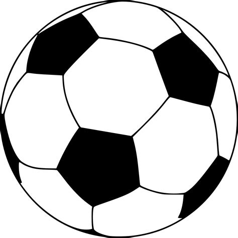 Coloriage ballon de football à imprimer