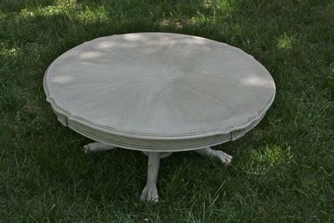 Whether it's a coffee table, kitchen table or dining table, we always get requests for a round option! This item is unavailable | Shabby chic round coffee table ...