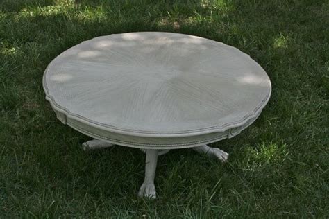 Do you have a piece of furniture at home that needs some love? This item is unavailable | Shabby chic round coffee table ...