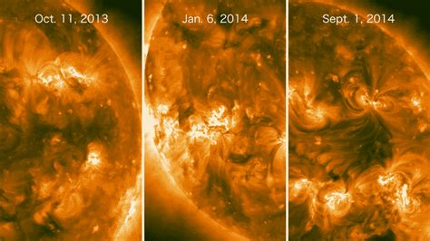 Nasa Spots Hidden Solar Flares From Far Side Of The Sun Daily Mail Online