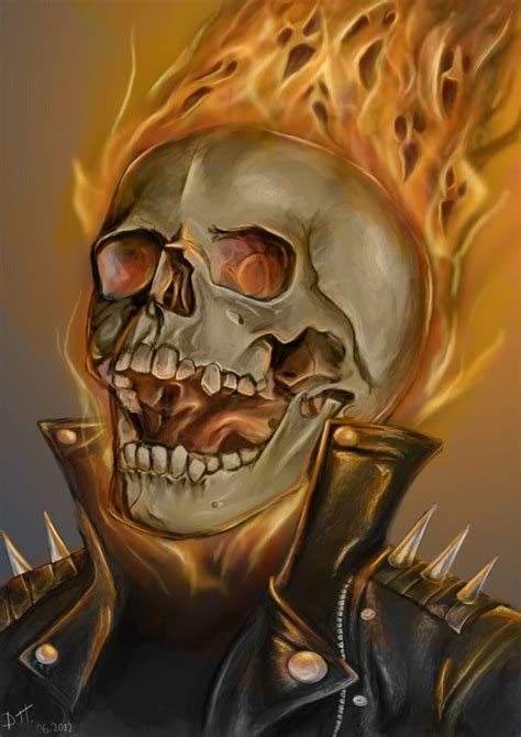 Pin By Fukntat2ed On Skull Tastic Ghost Rider Tattoo Ghost Rider