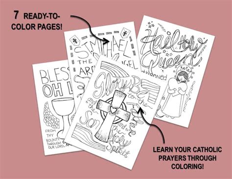 Pin on activities coloring books. 10 Ways Saying the Rosary Will Change Your Life - Catholic ...