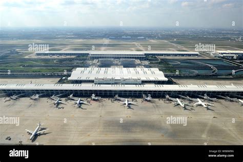 File Aerial View Of The Shanghai Pudong International Airport In