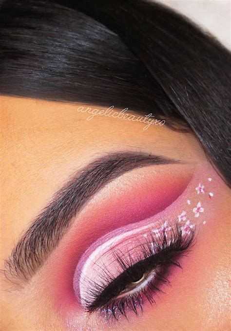 30 Best Bright Eyeshadow Looks Cherry Blossom Makeup