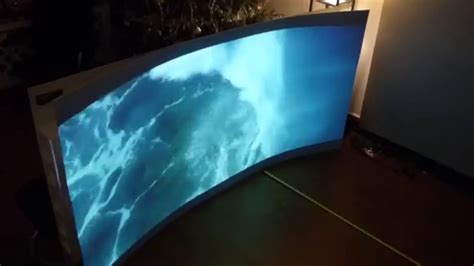 4k Curved 100 Projector Screen Only 936 Youtube