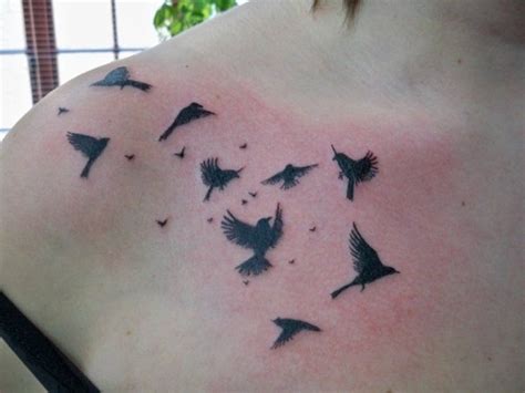 Tattoo Birds Flying Birds In Flight Shoulder Tattoo Tattoo Feeds High