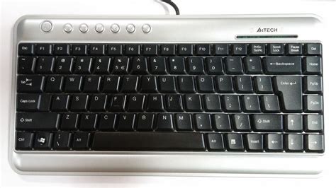 A4tech Mini X Slim Keyboard Kls 5 Usb Silver Aerocooler