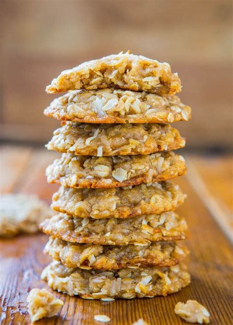 I developed this recipe with i prefer them in oatmeal cookies. Chewy Oatmeal Coconut Brown Sugar Cookies {Anzac Biscuits ...