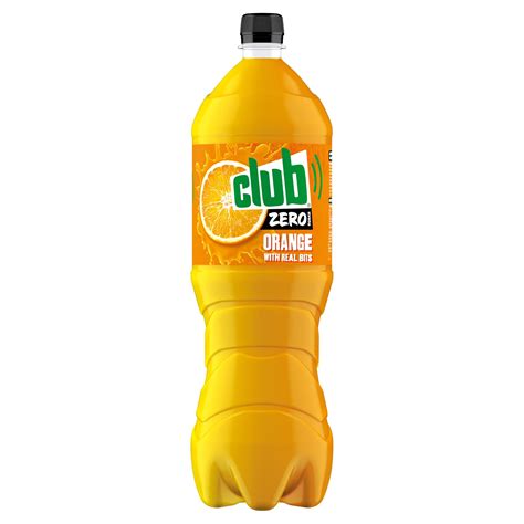 Club Zero Orange Bottle 175l Orange And Fruit Flavoured Iceland Foods