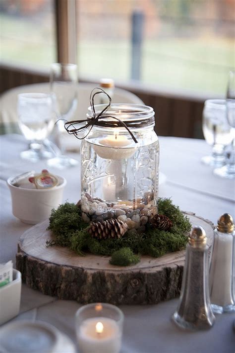 18 Gorgeous Mason Jars Wedding Centerpiece Ideas for Your Big Day