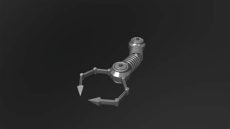 Robotic Claw Hand 3d Model By Jsanborn Mariomeddle 48a6d18