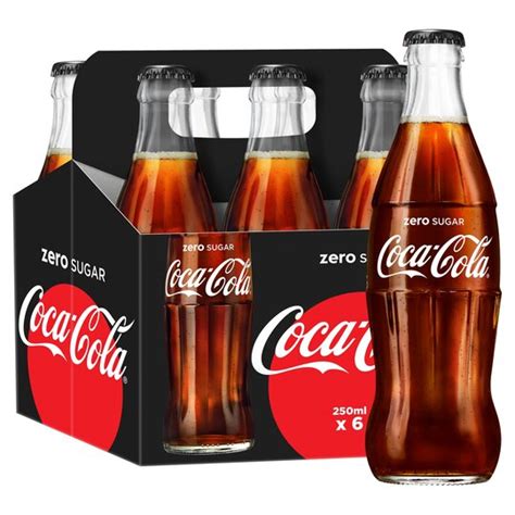 Coca Cola Zero 6x250ml Tesco Groceries