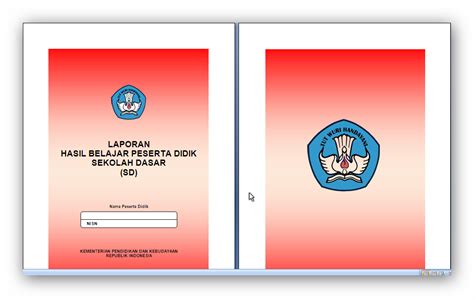 Buku Raport SD/MI Kelas II Kurikulum 2013 - Bahan Aplikasi Guru