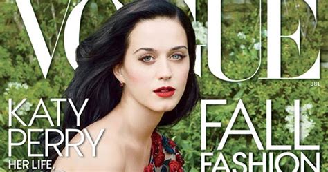 Smartologie Katy Perry Covers Vogue Us July 2013 First Look