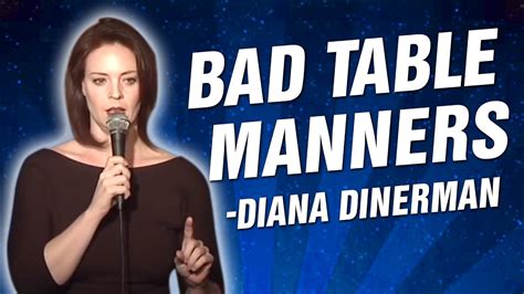 Diana Dinerman Bad Table Manners Stand Up Comedy Youtube