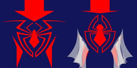 Unlimited Spider Man Logo Frontback Custom Shape By Tomstrong28 On