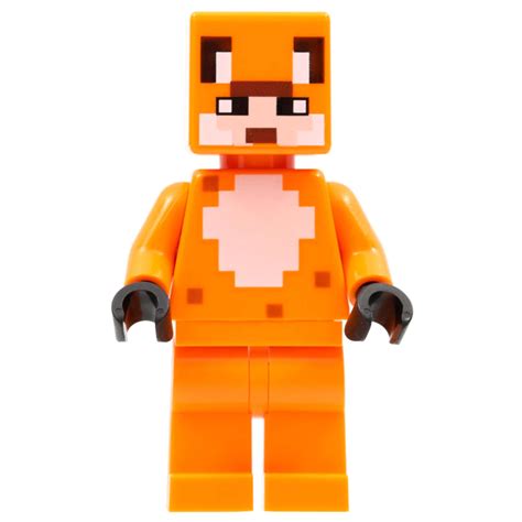Lego Minecraft Fox Skin Minifigure 63110 Brickresales Pty Ltd
