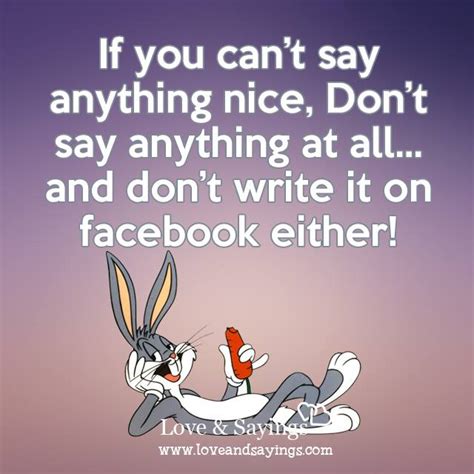 If You Don T Have Anything Nice To Say Quote Pin By Renee Flynn On