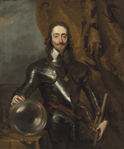 Portrait Of Charles I By Follower Of Anthony Van Dyck For Sale Online