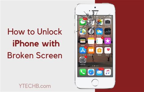How To Unlock Iphone With Unresponsivebroken Screen Step By Step