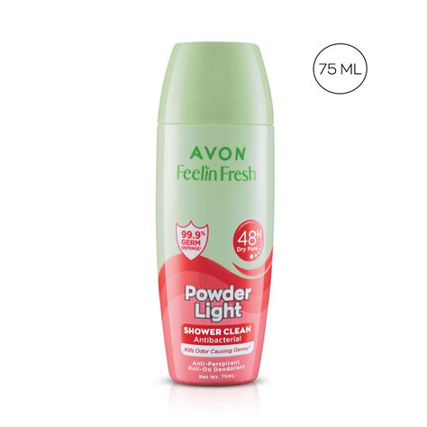 Feelin Fresh Antibacterial Powder Light For Her Anti Perspir Avon
