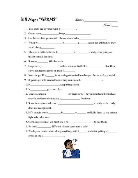 Worksheet will open in a new window. 14 Best Images of Bill Nye The Science Guy Cells Worksheet ...